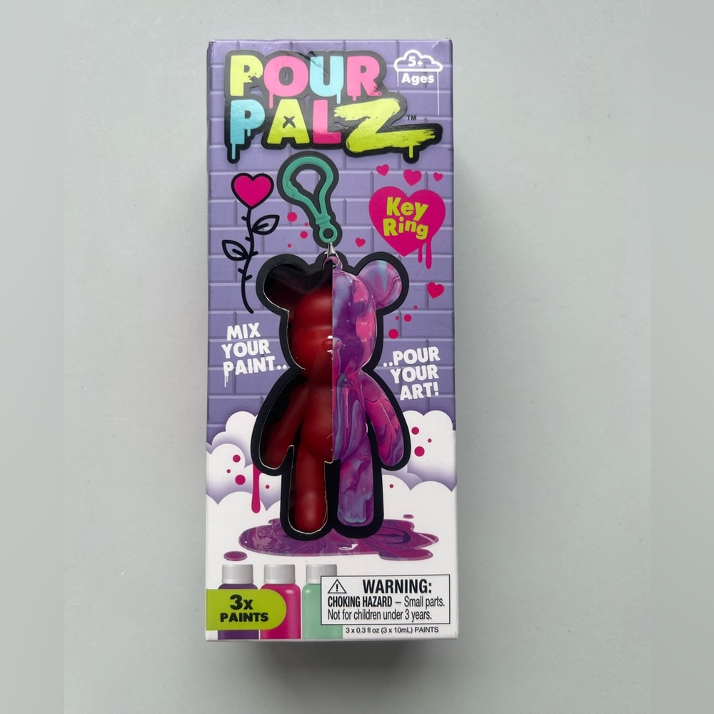 Toy Monster Pour Palz DIY Paint Bear "Colors
May Vary"